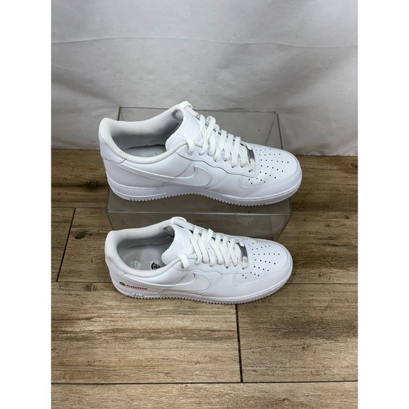 Nike Air Force 1 Low Castrol White‎ Sneakers Casual Shoes Size 10.5 - Picture 9 of 9
